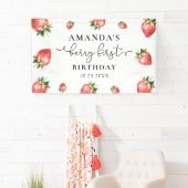 Aardbei 1e verjaardag Berry Sweet One Spandoek (Insitu)