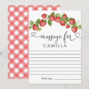 Aardbei 1e verjaardag Tijd in capsules Opmerking: Kaart