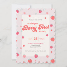 Aardbei 1e verjaardag zomer