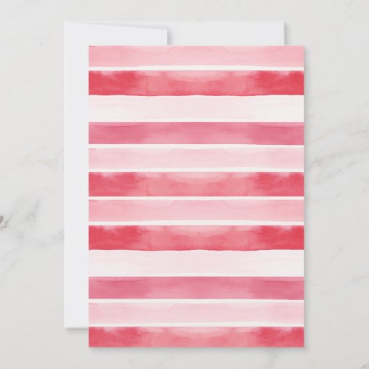 Aardbei 1e Verjaardagsfeestje Berry Eerste Meisje Kaart (Achterkant)