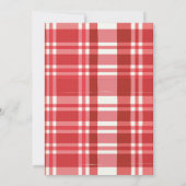 Aardbei 1e verjaardagsfeestje Berry Kaart (Achterkant)