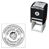 Aardbei Aangepaste Officiële Stempel Naam Locatie  (In situ)