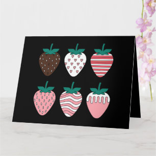 Aardbei Aardbeien Fruit Liefhebber Boeren Tuin Kaart