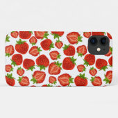 Aardbei Aardbeien Rood Patroon Case-Mate iPhone Case (Achterkant (horizontaal))
