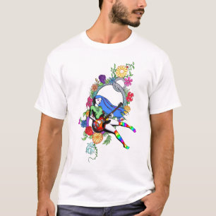 Aardbei Anarchy Guitar Girl T-shirt