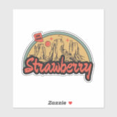 Aardbei, Arizona Sticker (Vel)