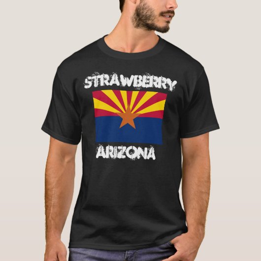 aardbei, Arizona T-shirt (Voorkant)