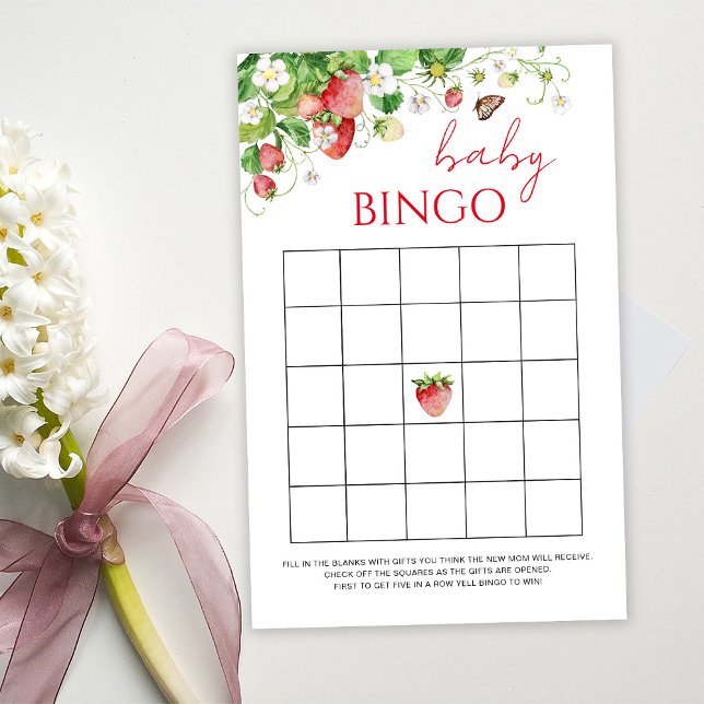 Aardbei Baby Bingo Spel (Creator heeft geüpload)