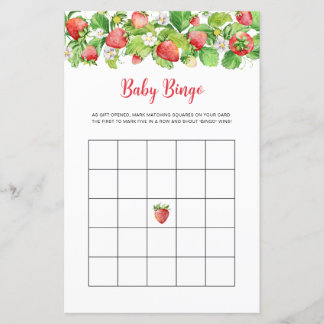 Aardbei Baby Bingo Spel