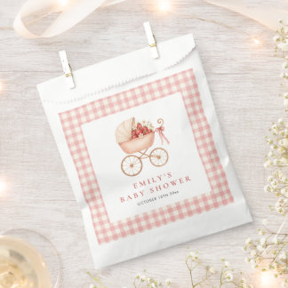 Aardbei Baby Shower Favor Zoet Bedankzakje