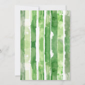 Aardbei baby shower kaart (Achterkant)