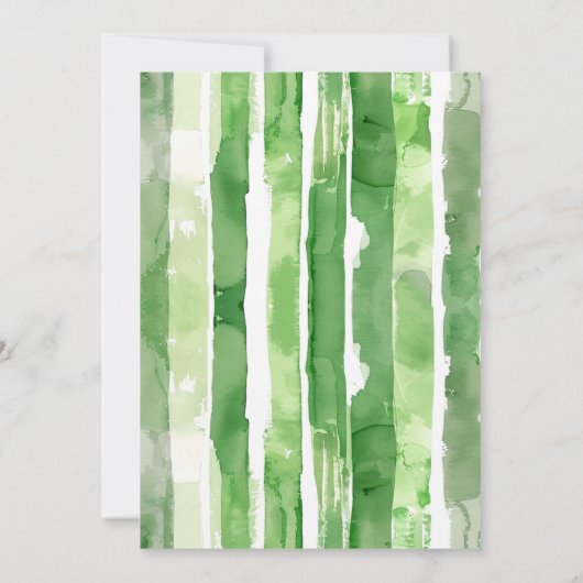 Aardbei baby shower kaart (Achterkant)