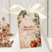 Aardbei Baby Sweet Shower Cadeaulabel