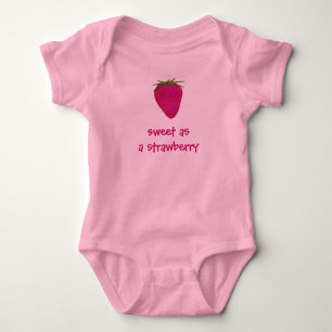 Aardbei Baby T-Shirt