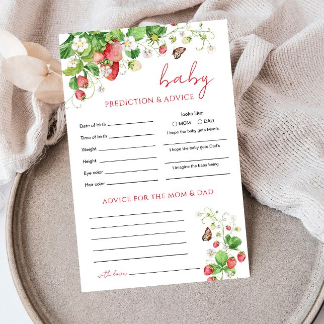 Aardbei Baby voorspellingen en advies (Creator heeft geüpload)