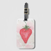 Aardbei Bagagelabel (Voorkant (verticaal))
