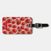 Aardbei Bagagelabels (Voorkant horizontaal)