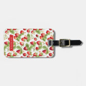 Aardbei Bagagelabels (Voorkant horizontaal)