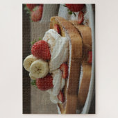Aardbei & Banaan Wentelteefje Legpuzzel (Verticaal)