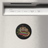 Aardbei Beardie Dragon "MINE" Magneet (Insitu (Vaatwasser))