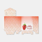 Aardbei Bedankdoosjes (Uitgevouwen)