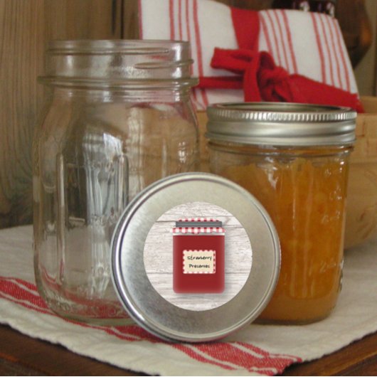 Aardbei behoudt Sticker