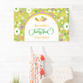 Aardbei 'Berry First' 1e verjaardag banner (Insitu)