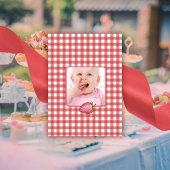 Aardbei Berry First Birthday Kaart