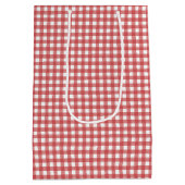 Aardbei Berry First Birthday Medium Cadeauzakje (Achterkant)