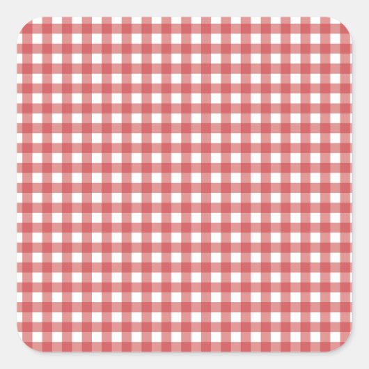Aardbei Berry First Birthday Vierkante Sticker (Voorkant)