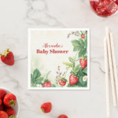 Aardbei Berry Sweet Baby shower Servet (Insitu)