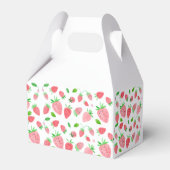 Aardbei Berry Sweet Birthday Bedankdoosjes (Achterkant)