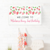 Aardbei Berry Sweet Birthday Spandoek (Insitu)