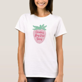 Aardbei Berry Trots Mammie T-Shirt