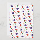 Aardbei BerrySweet FIRST Birthday Uitnodiging (Achterkant)