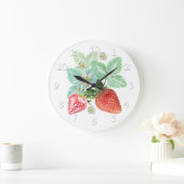 Aardbei, bessen rood. grote klok (Huis)