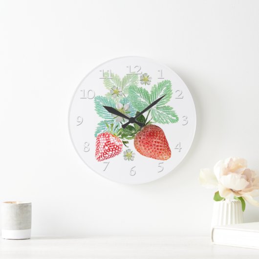 Aardbei, bessen rood. grote klok (Huis)
