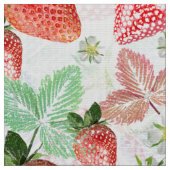 Aardbei, bessen, rood, vers, rijp, zoet, voedsel, stof (Close Up)