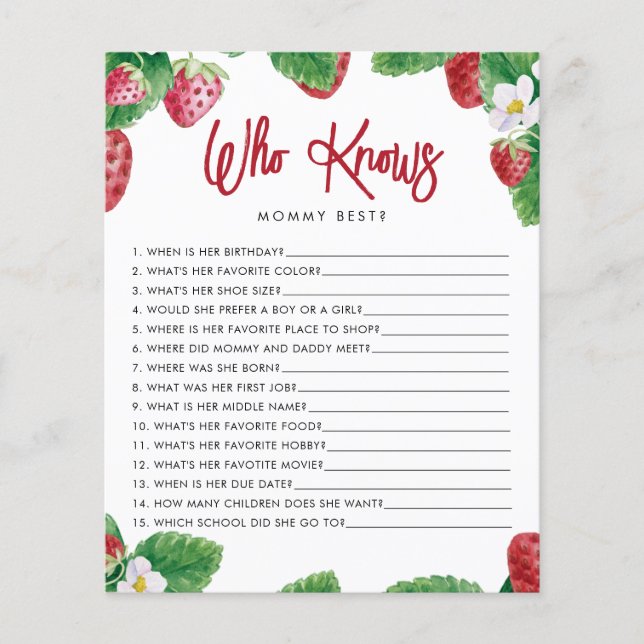 Aardbei bessen zoet wie weet mammie spel