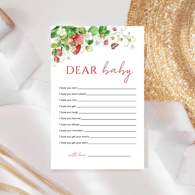 Aardbei Beste Wensen voor baby spel (Creator heeft geüpload)