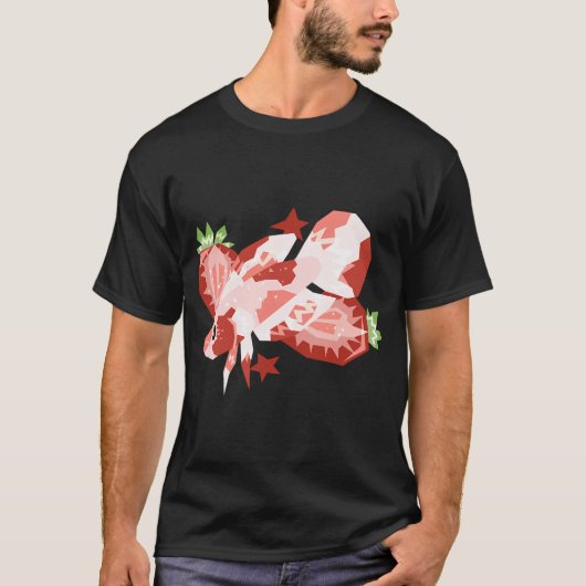 aardbei betta t-shirt (Voorkant)
