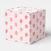 Aardbei Birthday Bedankdoosjes (Achterkant)