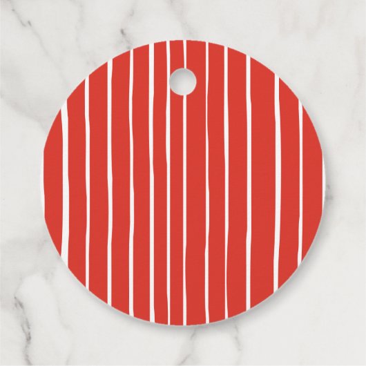 Aardbei Birthday Bedankjes Labels (Achterkant)