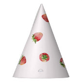 Aardbei Birthday Feesthoedjes (Links)