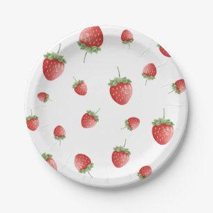 Aardbei Birthday Papieren Bordje
