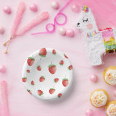 Aardbei Birthday Papieren Kommen (Feest)