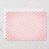 Aardbei Birthday Party - Berry Sweet Party Inv Kaart (Achterkant)