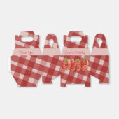 Aardbei Birthday Party Cookies Pset Bedankdoosjes (Uitgevouwen)