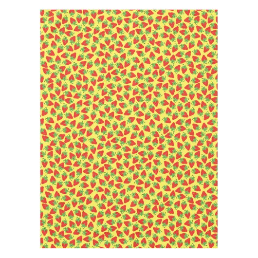 Aardbei Birthday Party Tafelkleed (Voorkant)