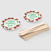 Aardbei Birthday Party Theme Handwaaier (Niet-gemonteerd)